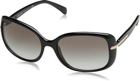 Prada Women's PR 08OS Sunglasses 57mm, Black, Size N/A.